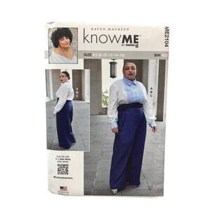 KNOWME ME2104‎ Misses' Shirt Pants Cummerbund K5 (8-10-12-14-16)